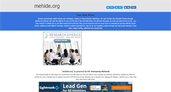 Desktop Screenshot of mehide.org